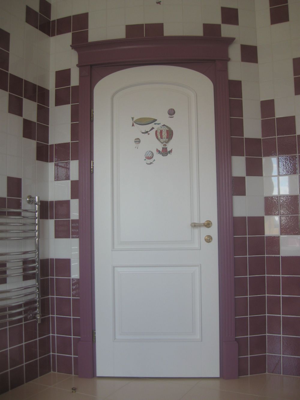 роспись дверей в стиле прованс